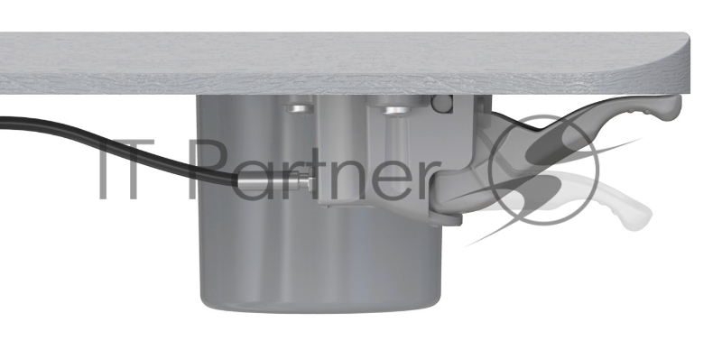 Стол для ноутбука Cactus VM-FDS101B столешница МДФ серый 70x52x106см (CS-FDS101WGY)