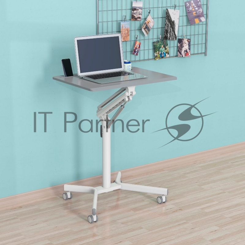 Стол для ноутбука Cactus VM-FDS101B столешница МДФ серый 70x52x106см (CS-FDS101WGY)