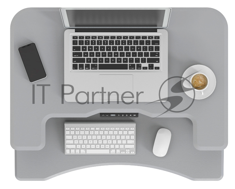 Стол для ноутбука Cactus VM-FDE103 столешница МДФ серый 91.5x56x123см (CS-FDE103WGY)