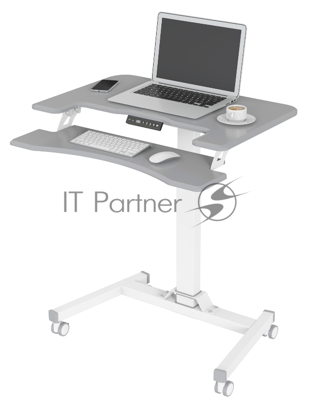 Стол для ноутбука Cactus VM-FDE103 столешница МДФ серый 91.5x56x123см (CS-FDE103WGY)