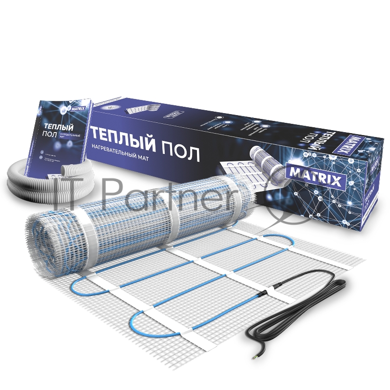 Двухжильный нагревательный мат MATRIX 1,0кв.м. 150 Вт