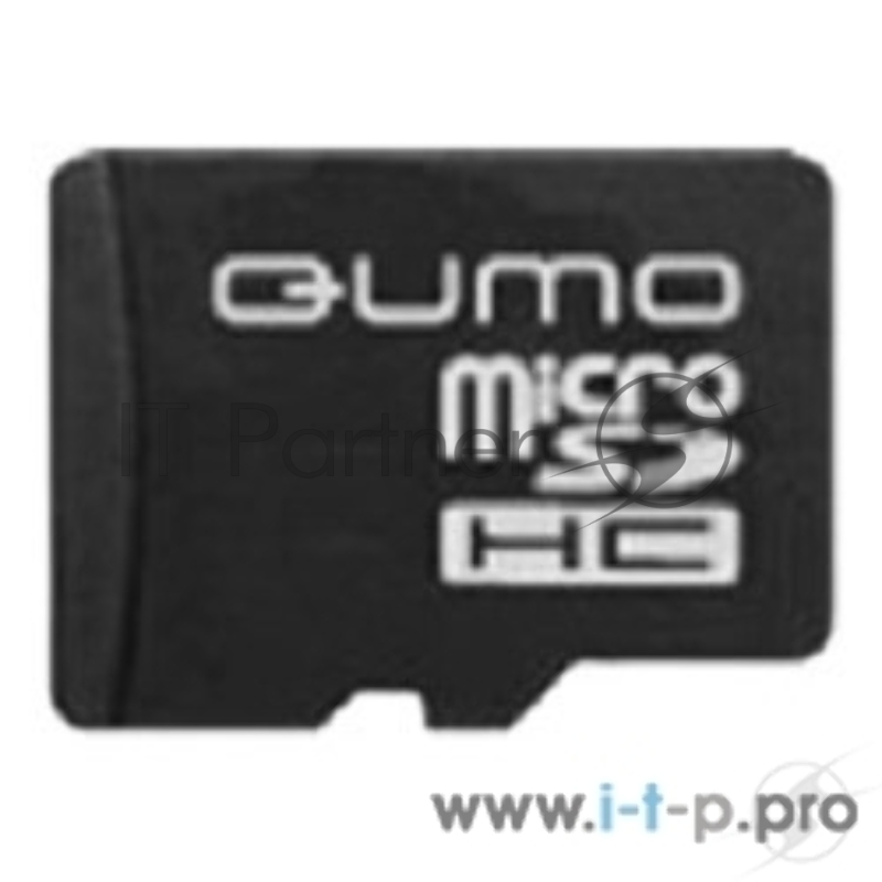 Карта памяти Micro SecureDigital 32Gb QUMO QM32GCR-MSD10-FD-GRN {MicroSDHC Class 10, USB картридер, Green}