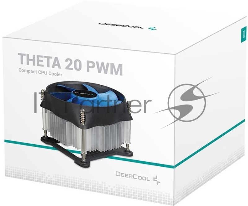 Устройство охлаждения(кулер) Deepcool THETA 20 PWM 1700 Soc-1151/1200/1700 4-pin 18-33dB Al 95W 376gr Ret