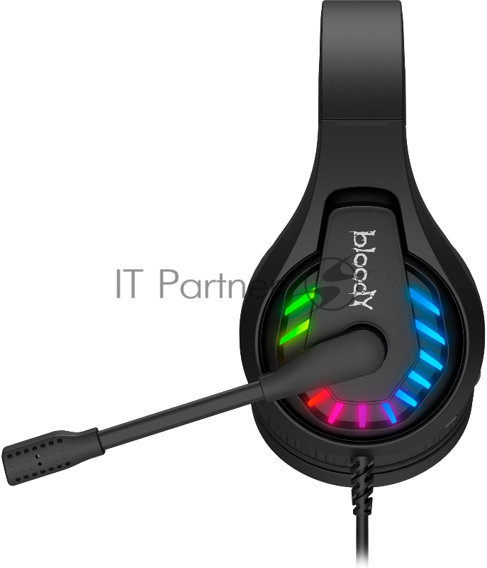 Наушники с микрофоном A4Tech Bloody G230p черный 2м накладные оголовье (G230P)