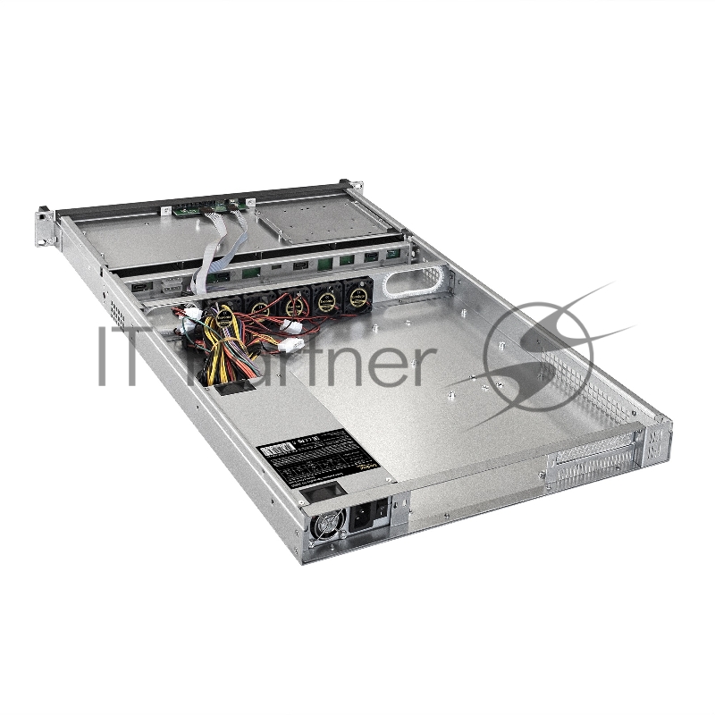Серверный корпус ExeGate Pro EX288492RUS 1U660-HS04 <RM 19, высота 1U, глубина 660, БП 1U-700ADS, 4xHotSwap, USB>