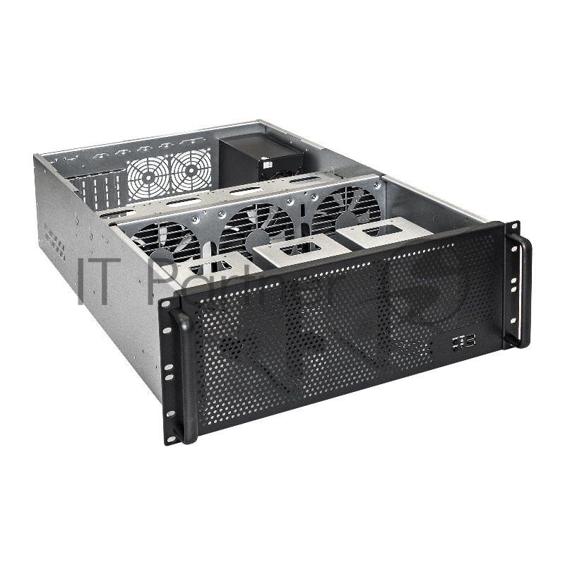 Серверный корпус ExeGate Pro 4U650-18 <RM 19, высота 4U, глубина 650, БП 1200RADS, USB>