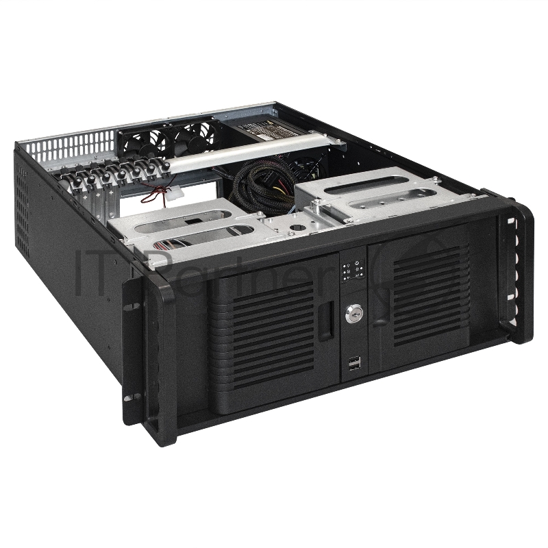 Серверный корпус ExeGate Pro 4U480-15/4U4132 <RM 19, высота 4U, глубина 480, БП 900ADS, USB>