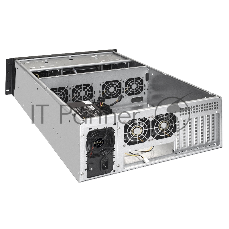 Серверный корпус ExeGate Pro 4U650-010/4U4139L <RM 19, высота 4U, глубина 650, БП 1000RADS, USB>