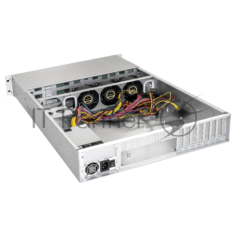 Серверный корпус ExeGate Pro 2U660-HS12 <RM 19, высота 2U, глубина 660, БП 1U-700ADS, 12xHotSwap>