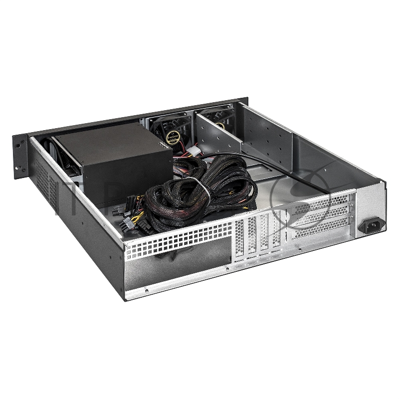 Серверный корпус ExeGate Pro 2U450-03 <RM 19, высота 2U, глубина 450, БП 1000ADS, USB>
