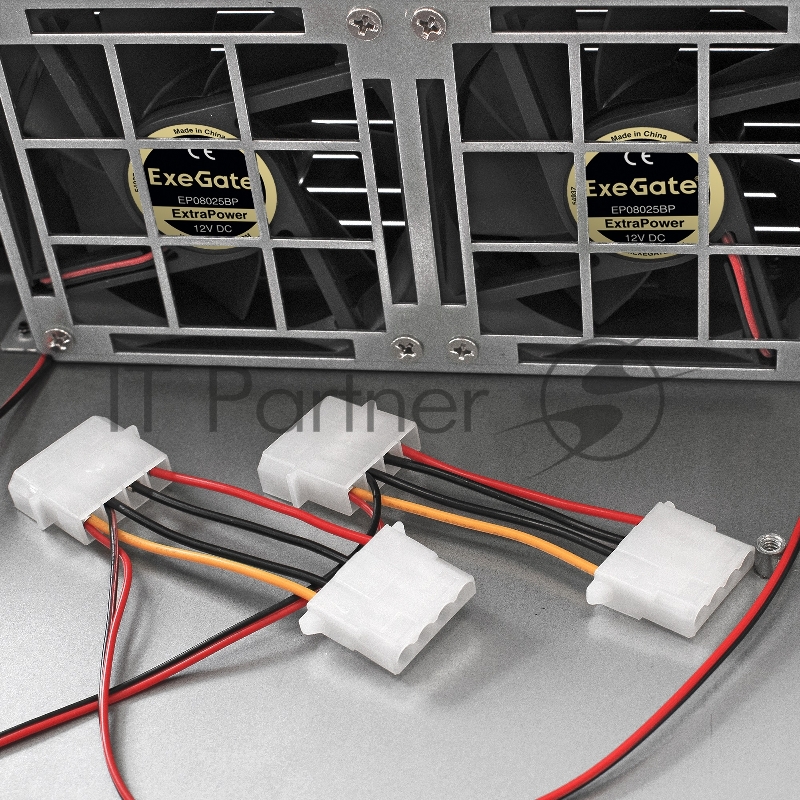 Серверный корпус ExeGate Pro 2U350-01 <RM 19, высота 2U, глубина 350, БП 1U-1000ADS, USB>