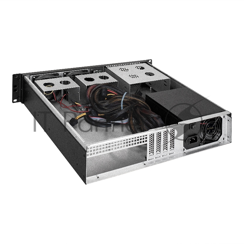 Серверный корпус ExeGate Pro 2U390-04 <RM 19, высота 2U, глубина 390, БП 1100ADS, USB>