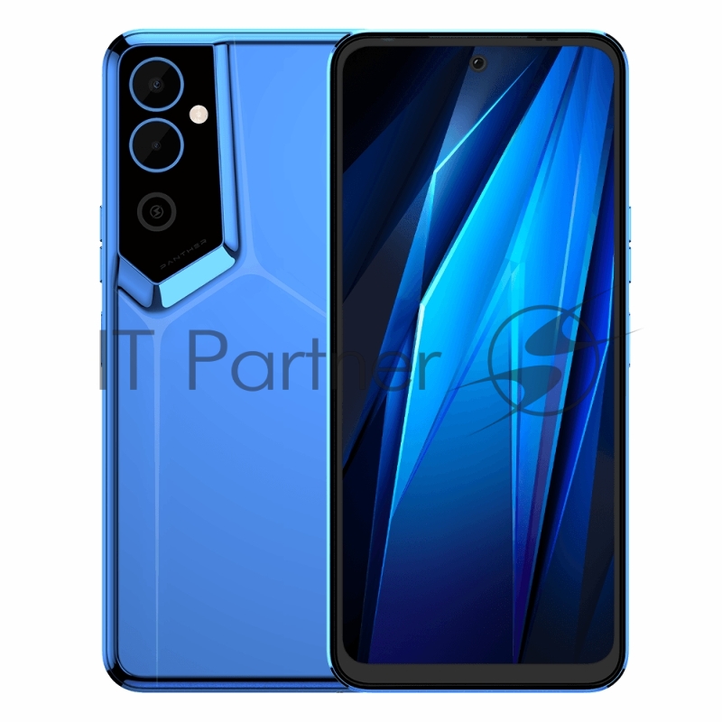 Смартфон Tecno LG6n POVA Neo 2 6+128 Cyber Blue, 6.82 Asahi Glass, 20:9, 1640 x 720 Mpix, 2.0GHz x2+ 1,8GHz x6, 8 Core, 6GB RAM, 128GB, up to 256GB flash, 16Мп+AF/8Мп, 2 Sim, 4G, BT v5.0, WiFi 802.11 b/g/n, GPS/AGPS, GLONASS, Type-C, 7000mAh, Android