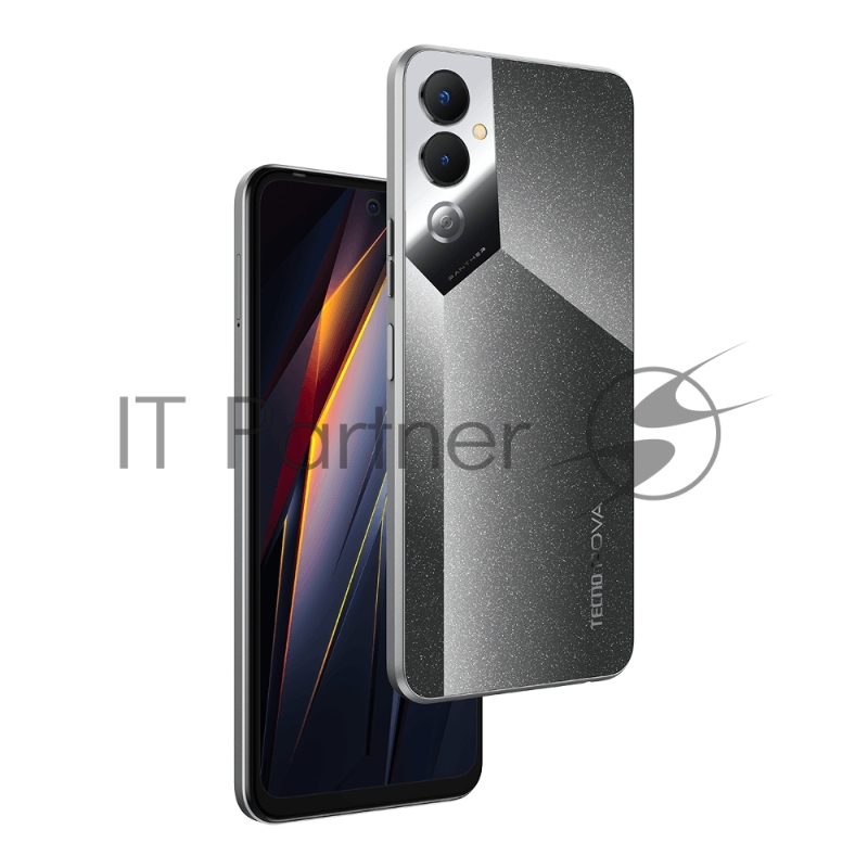 Смартфон Tecno LG7n POVA 4 8+128 Uranolith Grey
