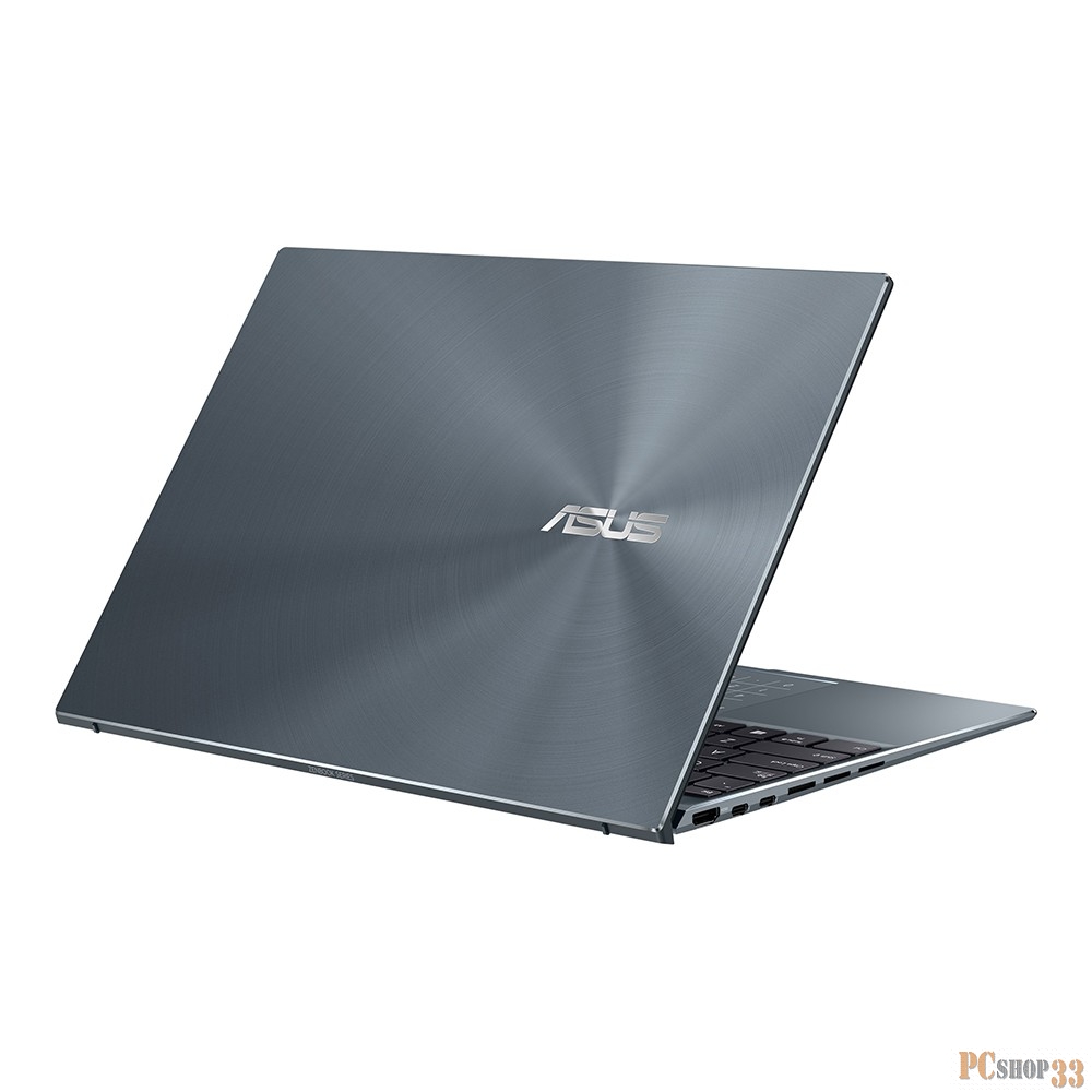 Ноутбук ASUS UX5401EA-KN146W Touch +Sleeve+cable 14(2880x1800 OLED 16:10)/Touch/Intel Core i5 1135G7(2.4Ghz)/8192Mb/512PCISS Iris Xe Graphics/Cam/BT/WiFi/war 1y/1.4kg/Pine Grey/W11 + Support NumberPad