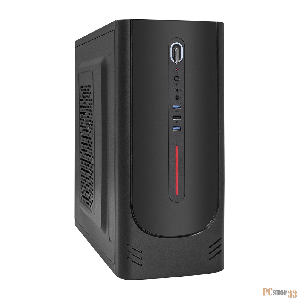 Корпус Miditower ExeGate XP-340U-XP500 (ATX, XP500 с вент. 12см, 1*USB+2*USB3.0, аудио)
