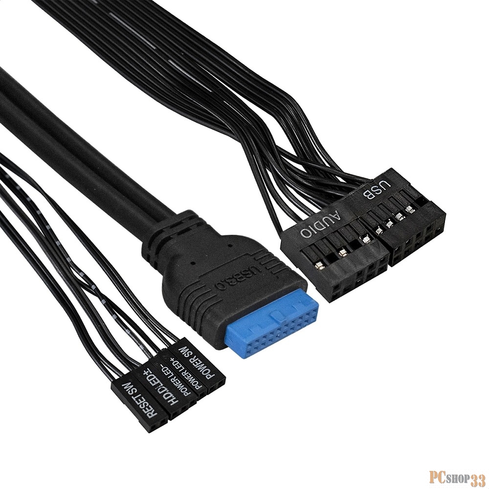 Корпус Miditower ExeGate XP-340U-XP500 (ATX, XP500 с вент. 12см, 1*USB+2*USB3.0, аудио)