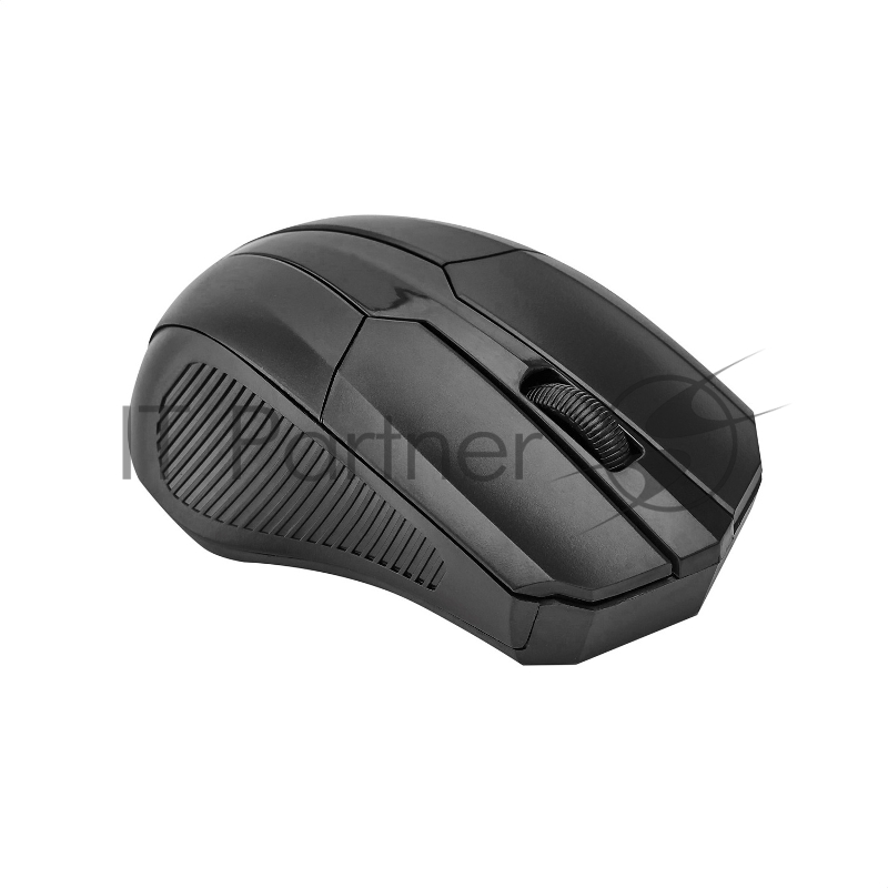 Беспроводная мышь ExeGate Professional Standard SR-9034 (радиоканал 2,4 ГГц, USB, оптическая, 800/1200/1600dpi, 4 кнопки и колесо прокрутки, черная, Color Box)