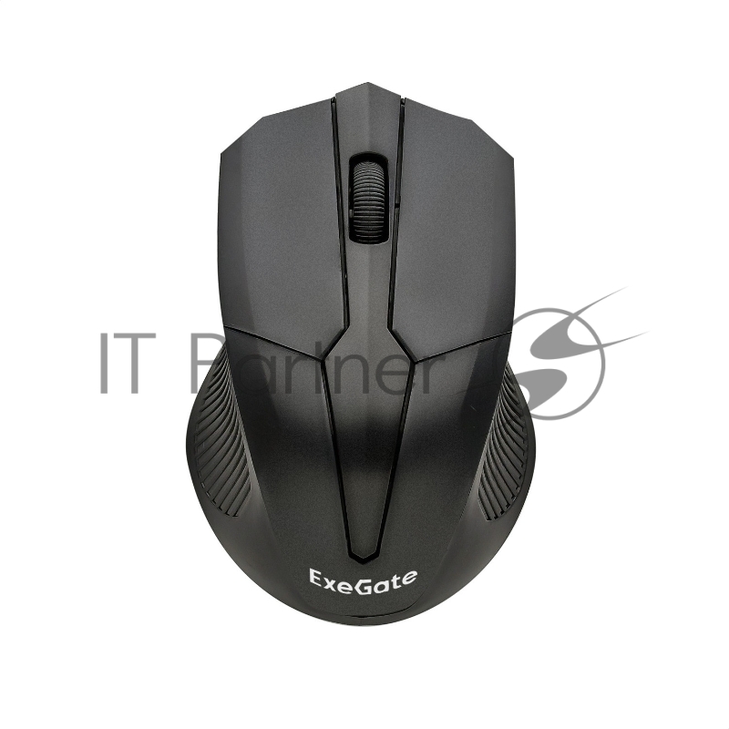 Беспроводная мышь ExeGate Professional Standard SR-9034 (радиоканал 2,4 ГГц, USB, оптическая, 800/1200/1600dpi, 4 кнопки и колесо прокрутки, черная, Color Box)