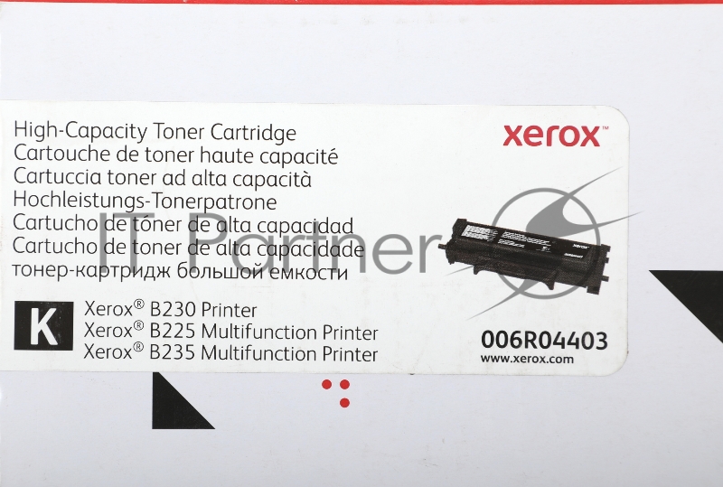 Тонер-картридж для Xerox B230/B225/B235 (3K стр.), черный