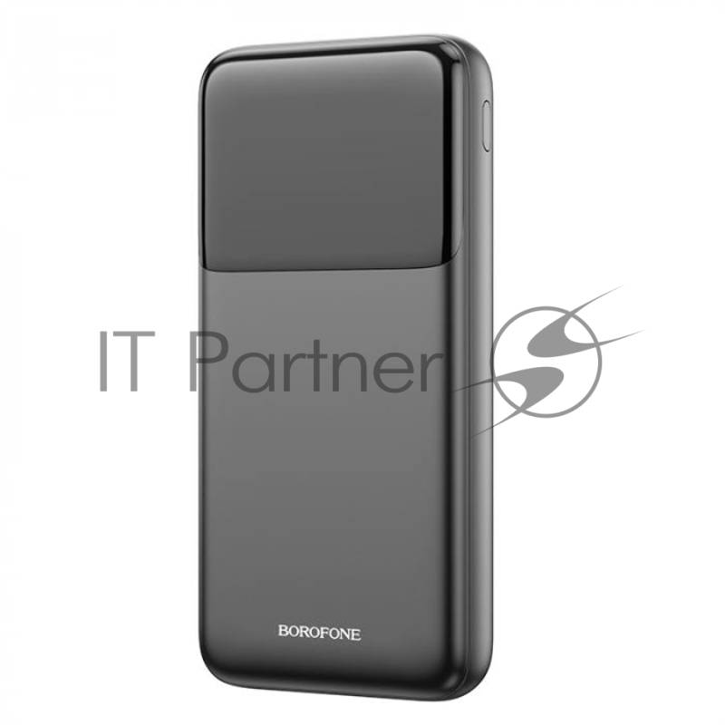 Внешний аккумулятор BOROFONE BJ22A 22.5W+PD20W, дисплей, кабель Type-C, 8-pin, 3.0А (20000mAh), черный