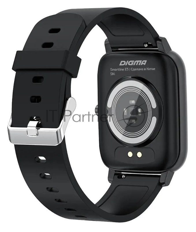 Смарт-часы Digma Smartline E5 1.69 TFT черный (E5B)