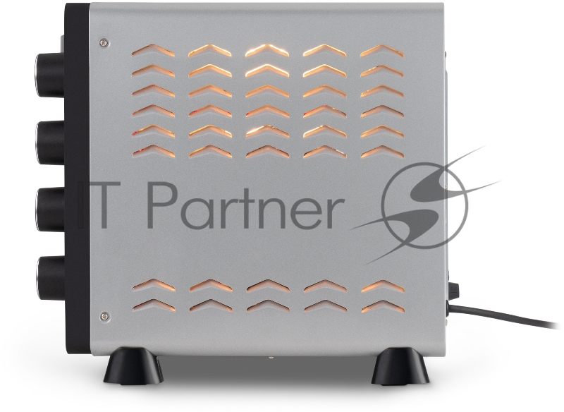 Мини-печь Hyundai MIO-HY081 38л. 2000Вт серебристый/черный