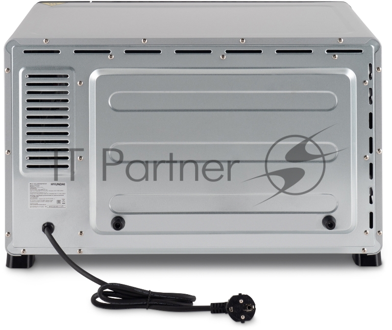 Мини-печь Hyundai MIO-HY081 38л. 2000Вт серебристый/черный