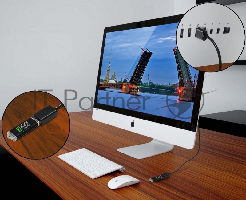 Удлинитель Greenconnect 1.5m USB 2.0, AM/AF, черный, 28/28 AWG, экран, армированный, морозостойкий, GCR-UEC6M-BB2S-1.5m