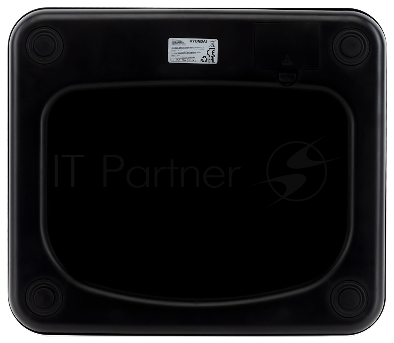 Весы напольные электронные Hyundai H-BS03554 макс.180кг черный