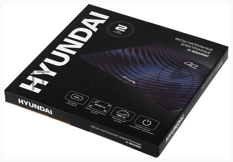 Весы напольные электронные Hyundai H-BS03980 макс.180кг рисунок
