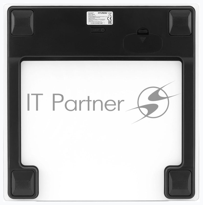 Весы напольные электронные Hyundai H-BS03980 макс.180кг рисунок