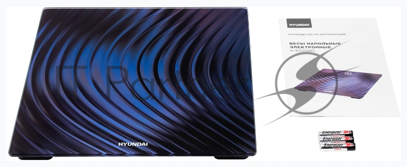 Весы напольные электронные Hyundai H-BS03980 макс.180кг рисунок
