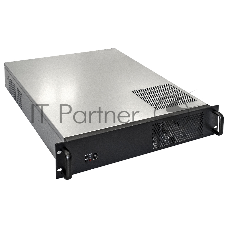 Серверный корпус ExeGate EX293342RUS Pro 2U550-08 <RM 19, высота 2U, глубина 550, БП 1000ADS, 2*USB>