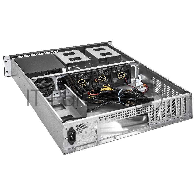 Серверный корпус ExeGate EX293342RUS Pro 2U550-08 <RM 19, высота 2U, глубина 550, БП 1000ADS, 2*USB>