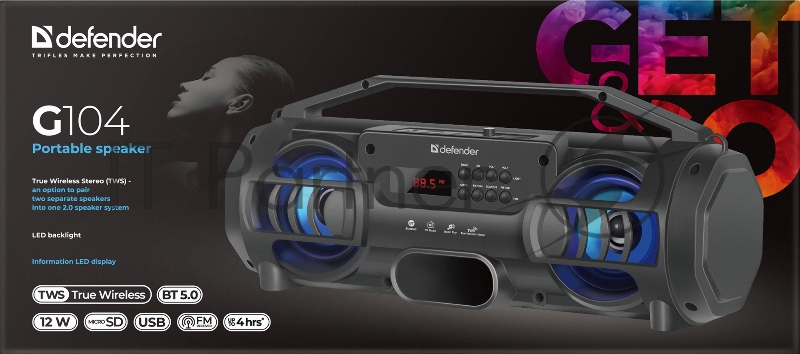 Акустическая система 1.0 G104 65104 DEFENDER