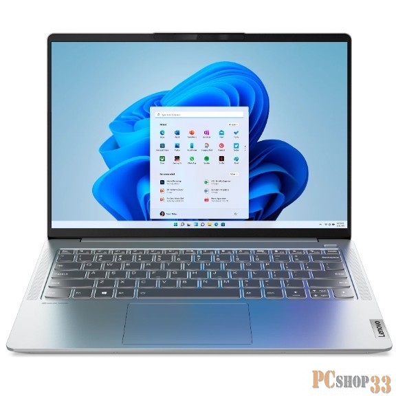 Ноутбук/ Lenovo IdeaPad 5 Pro 16IHU6 16(2560x1600)/Intel Core i5 11300H(3.1Ghz)/8192Mb/512SSDGb GeForce MX450(2048Mb)/Cam/BT/WiFi/75WH 1y/1.9kg/grey/Win11Home + 95W, RU kbd
