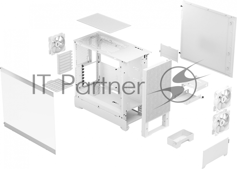 Корпус Fractal Design Pop Air RGB White TG Clear Tint FD-C-POR1A-01