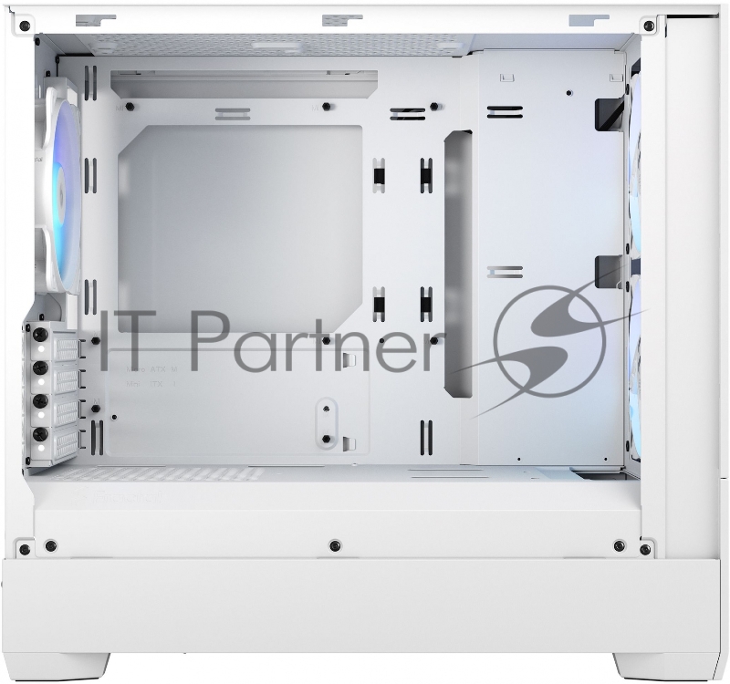 Корпус Fractal Design Pop Mini Air RGB White TG Clear Tint FD-C-POR1M-01