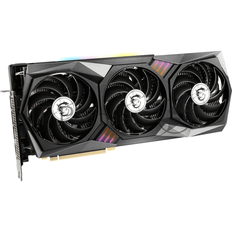 Видеокарта MSI PCI-E 4.0 RTX 3060 GAMING TRIO PLUS 12G NVIDIA GeForce RTX 3060 12288Mb 192 GDDR6 1837/15000 HDMIx1 DPx3 HDCP Ret
