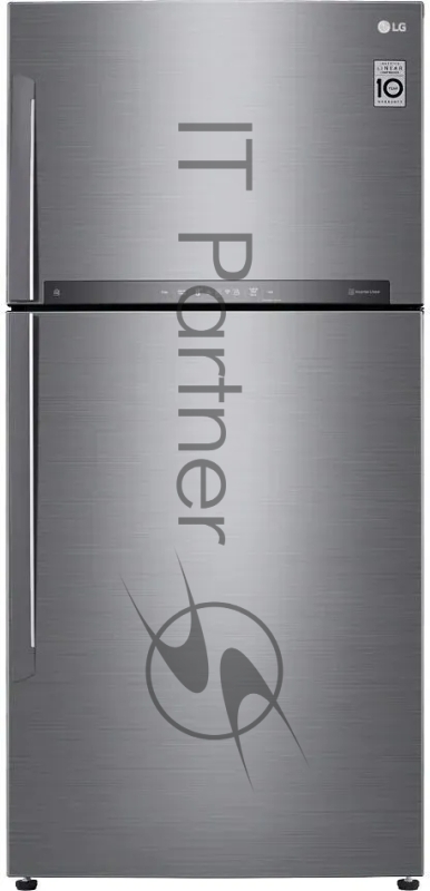 Холодильник LG GR-H802HMHZ нержавеющая сталь (двухкамерный)