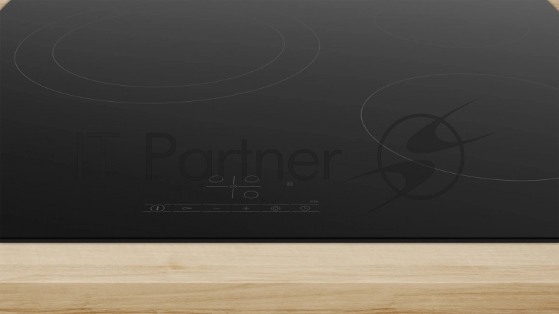 Электрическая варочная панель BOSCH PKK611BB2E 60 cm Черный, 3 зоны нагрева, Размеры прибора (мм), 45 x 592 x 522 mm