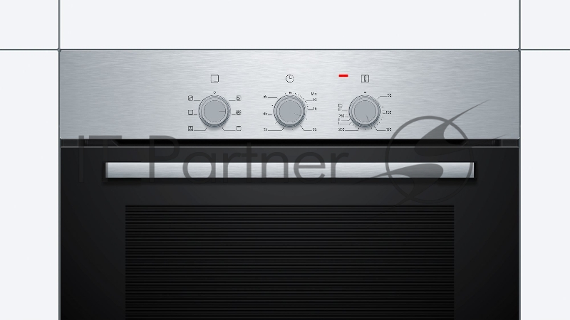 Духовой шкаф BOSCH HBF011BR0Q Встраиваемый электрический духовой шкаф 60 x 60 cm Нержавеющая сталь, 66 литров, Размеры прибора (мм) 595 x 594 x 548 mm