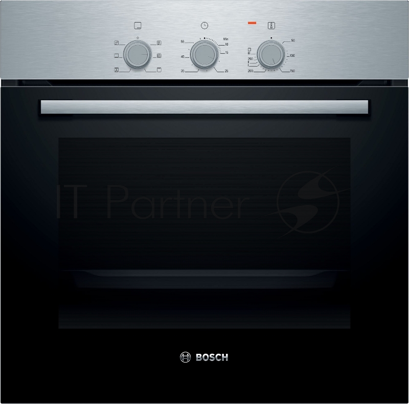 Духовой шкаф BOSCH HBF011BR0Q Встраиваемый электрический духовой шкаф 60 x 60 cm Нержавеющая сталь, 66 литров, Размеры прибора (мм) 595 x 594 x 548 mm