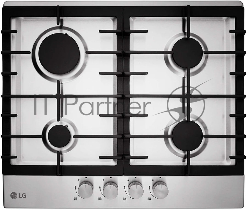 Газовая варочная поверхность LG HU641BAG2 нержавеющая сталь