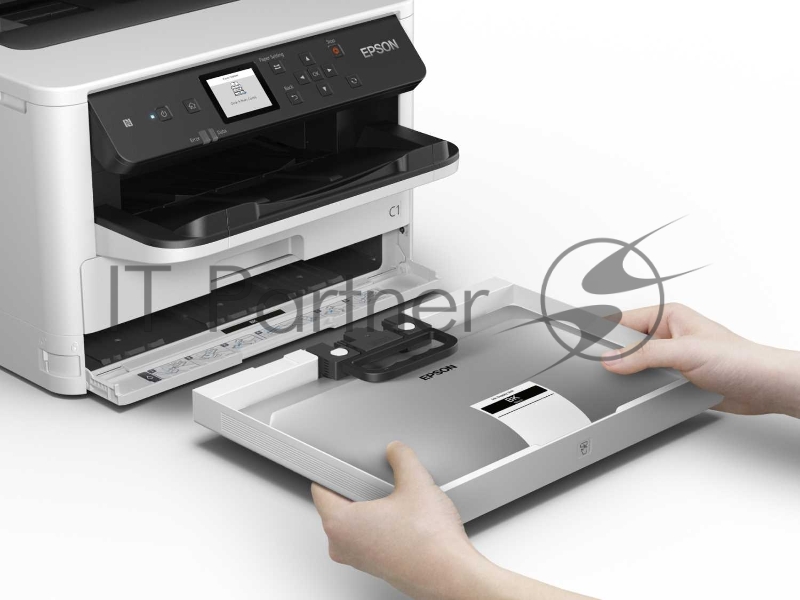 Принтер струйный Epson WorkForce Pro WF-M5298DW (монохромный, А4, печать 1200x2400dpi, 34ppm, 330л.,дуплекс,USB,Ethernet, Wi-Fi,контейнер с чернилами на 2000 стр.)