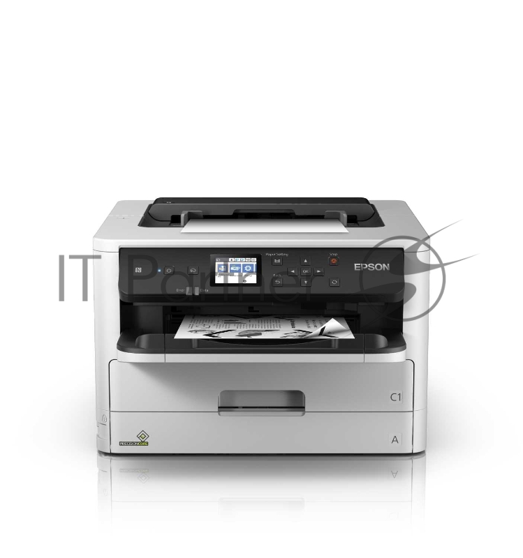 Принтер струйный Epson WorkForce Pro WF-M5298DW (монохромный, А4, печать 1200x2400dpi, 34ppm, 330л.,дуплекс,USB,Ethernet, Wi-Fi,контейнер с чернилами на 2000 стр.)