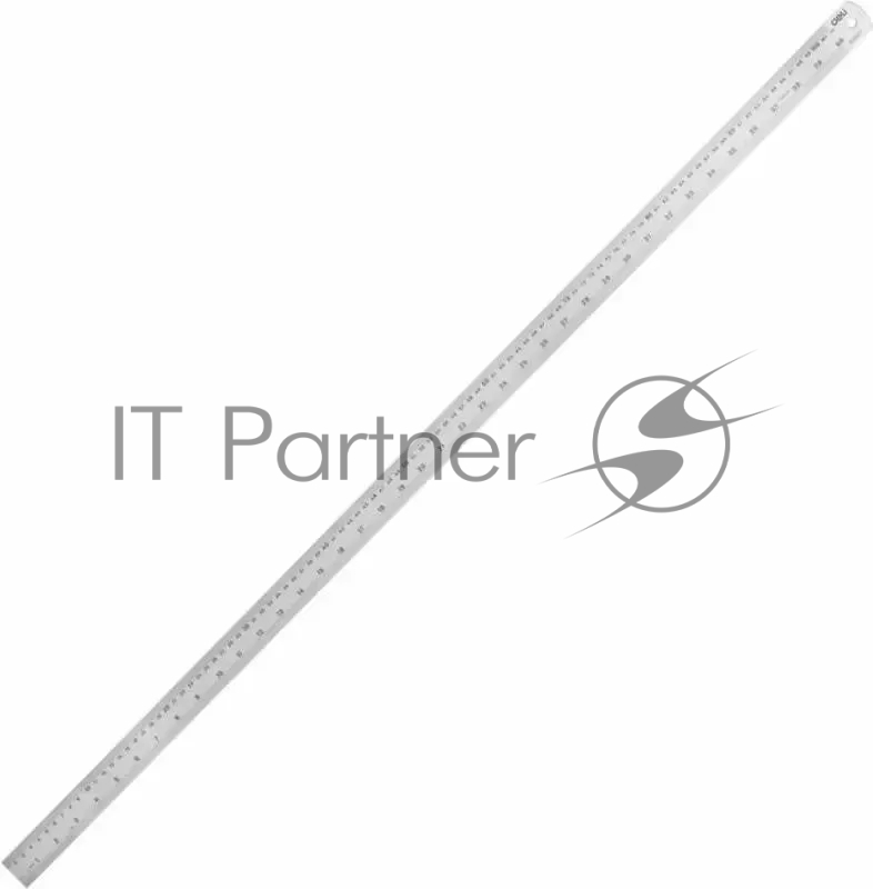 Линейка стальная Deli DL8100Y 1000мм Нержавеющая сталь