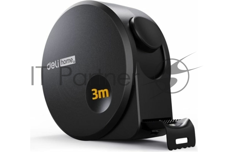 Рулетка Home Series Deli HT8316 3м х 16мм Эксклюзивный дизайн, Корпус - высококачественный софттач пластик