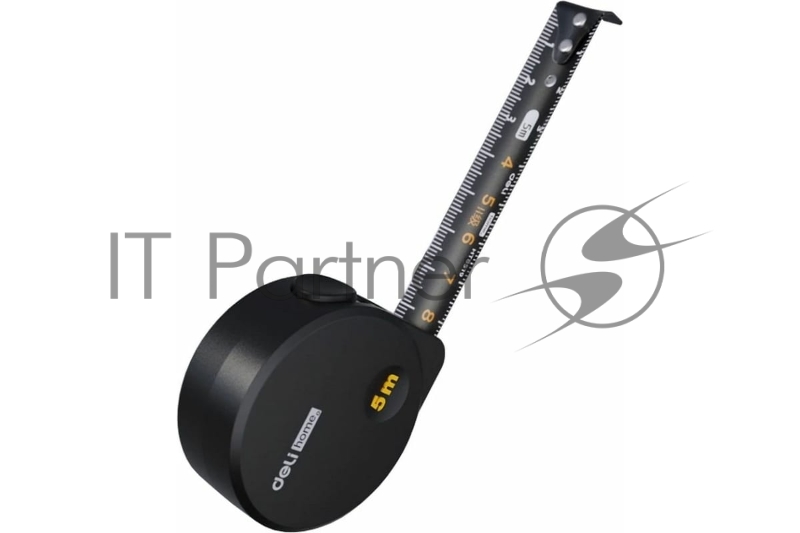 Рулетка Home Series Deli HT8519 5м х 19мм Эксклюзивный дизайн, Корпус - высококачественный софттач пластик